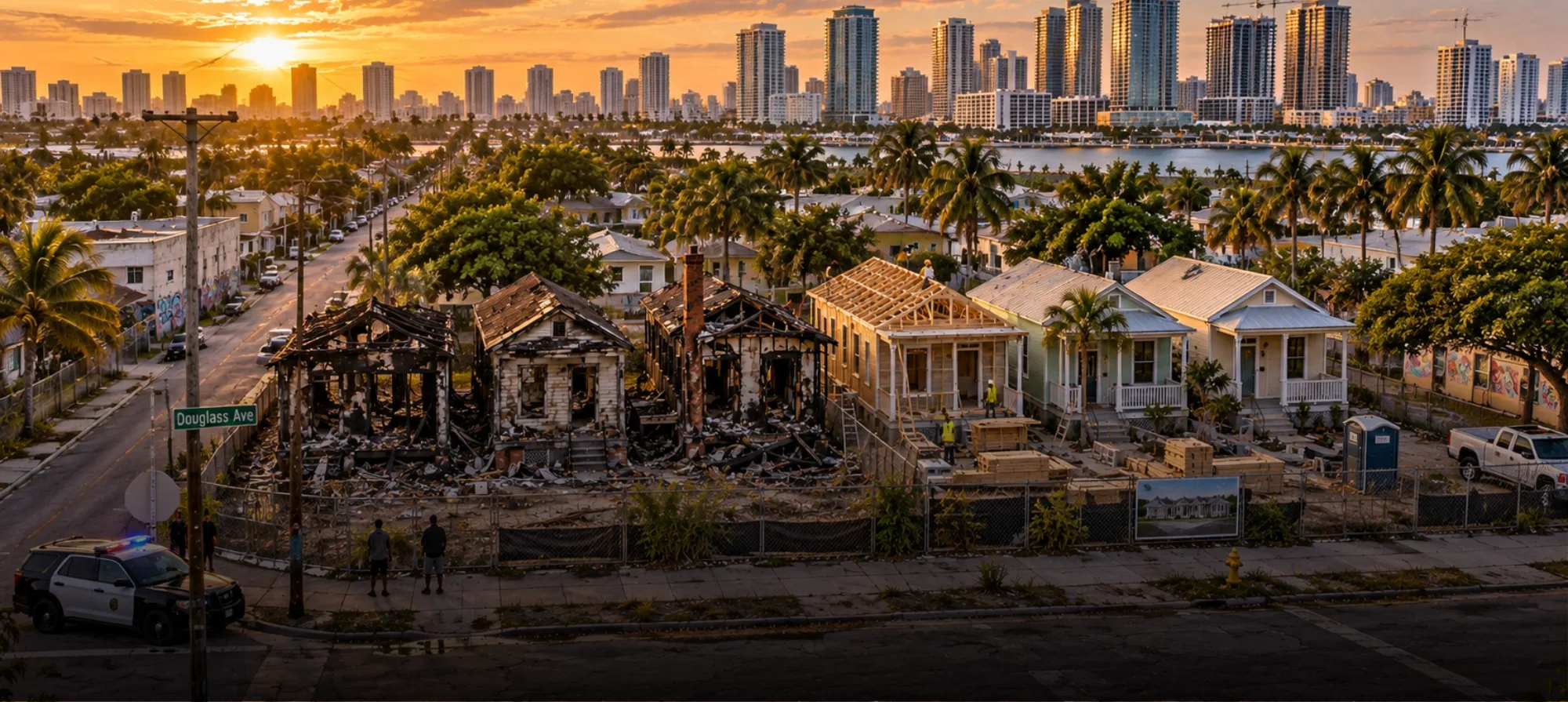 A Fire, Six Historic Homes, and a Bigger Question for WPB